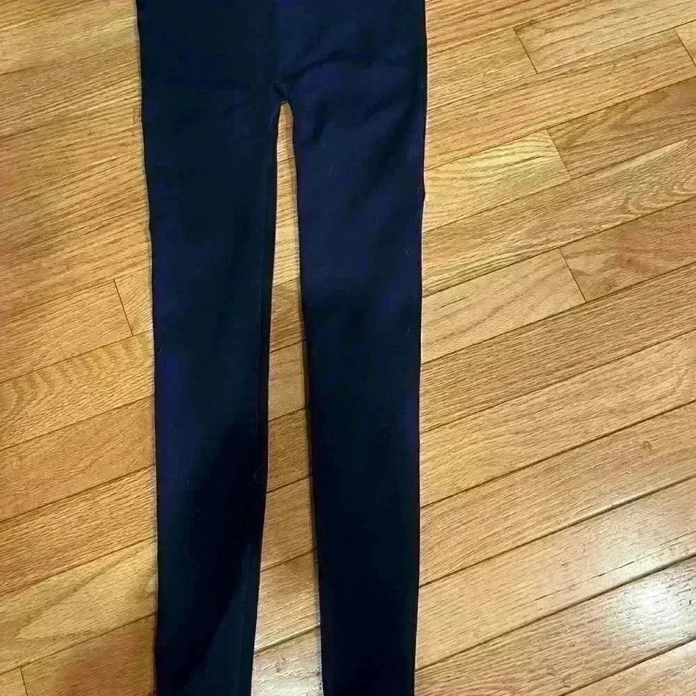 SPANX Women's High Waist Leggings Shapewear Navy Size S Casual Stretch